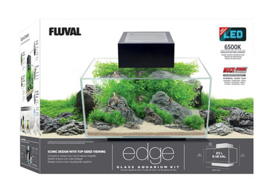 Fluval EDGE 2.0 Aquarium 23L Black