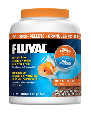 Fluval Goldfish Medium 3mm Sinking Pellets 150g