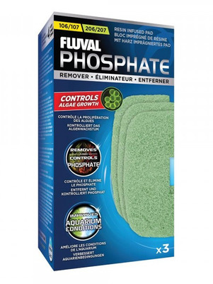Fluval Power Extraction Pads Phosphate  3 pack 