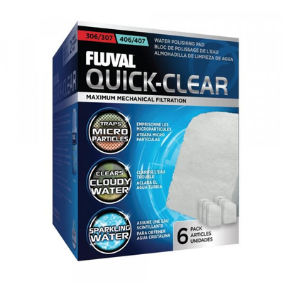 Fluval Quick-Clear Water Polishing Pad Filter Media 