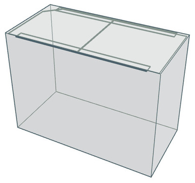 Standard Glass Aquarium 24 x 12 x 18inches high Tank only