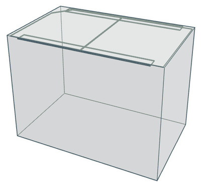 Standard Glass Aquarium 24 x 15 x 18inches high Tank only