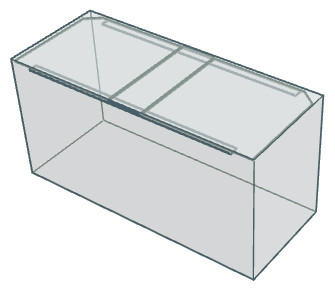 Standard Glass Aquarium 30 x 12 x 15inches high Tank only