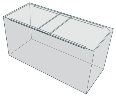 Standard Glass Aquarium 36 x 15 x 18inches high Tank Only