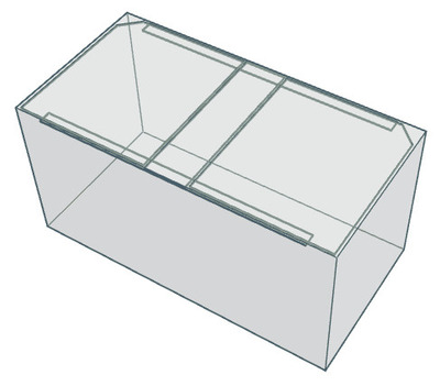 Standard Glass Aquarium 36 x 18 x 18inches high Tank only