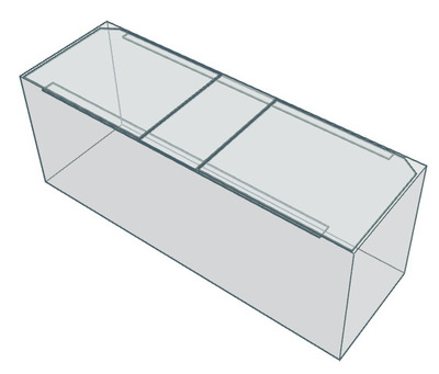 Standard Glass Aquarium 48 x 15 x 18inches high Tank only