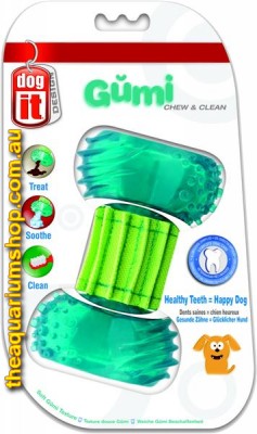 Dogit Design Gumi Dental Dog Toy Chew and Clean Small