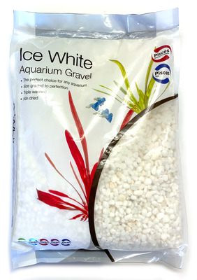 Ice White Aquarium Gravel  4.53kg