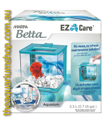 Marina Betta EZ Care Aquarium Kit 2.5 Litre Blue