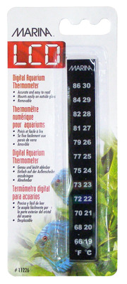 Marina Digital Aquarium Thermometer Red