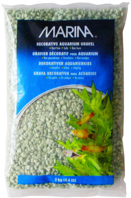 Marina Decorative Aquarium Gravel 2kg Lime