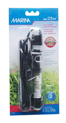 Marina 25w Submersible Compact Aquarium Heater 25w Mini