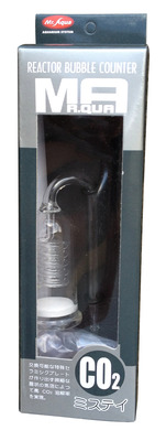 Mr Aqua CO2 Glass Bubble Counter with Diffuser