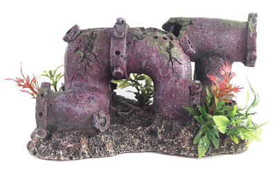 Neptune Parallel Pipes with Mini Plants