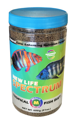 New Life Spectrum Tropical Medium Fish Formula Food 600g
