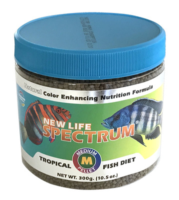 New Life Spectrum Tropical Medium Fish Pellet Food 300g