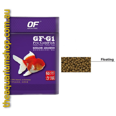 Ocean Free Pro GF-G1 Goldfish Pellets Floating 250g