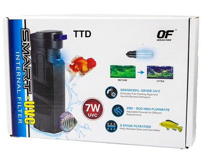 Ocean Free Smart UVC 7W Internal Filter 280-500L/hr