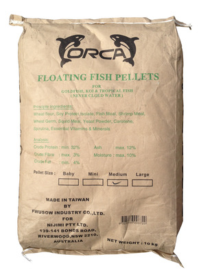 Orca Floating Fish Pellet Food Medium 10kg