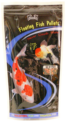 orca fish 200g floating mini pellet