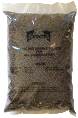 Orca Hi Protein Sinking Pellet Fish Food 2kg Large Pellet