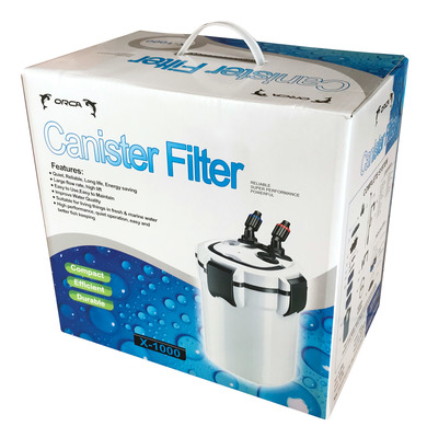 Orca X-1000 Aquarium Canister Filter 1050L/hr White