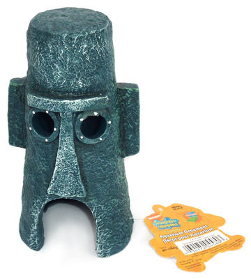 Penn-Plax Spongebob Squarepants Resin Replica Squidwards Home