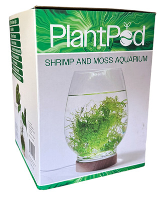 PlantPod Shrimp and Moss Aquarium