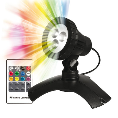 PondMAX 3 LED Multi Colour Pond or Garden Light inc Remote