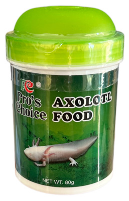 Pro's Choice Axolotl Food Sinking Pellets 80g