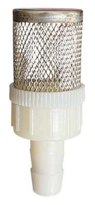 Aquarium Strainer Stainless Steel Barbed End 10mm