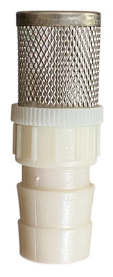 Aquarium Strainer Stainless Steel Barbed End 20mm