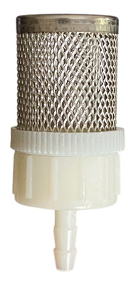 Aquarium Strainer Stainless Steel Barbed End 4mm