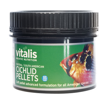 Vitalis Aquatic Nutrition Central/South American Cichlid Pellets 60g