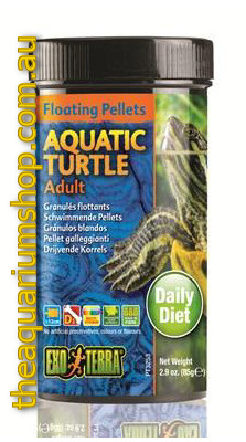 Exo Terra Aquatic Turtle Floating Pellets Adult 85g