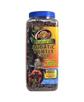 Zoo Med Aquatic Natural Turtle Food Growth Formula 365gm