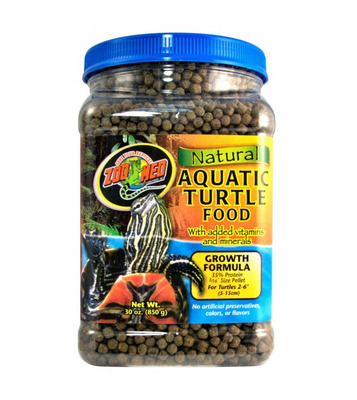 Zoo Med Aquatic Natural Turtle Food Growth Formula 840gm