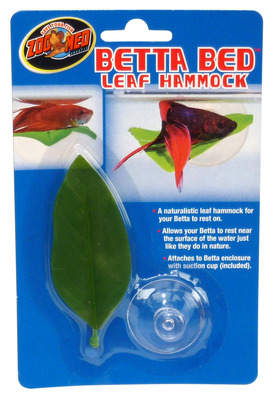 Zoo Med Betta Bed - Green Leaf Hammock (BL-20)