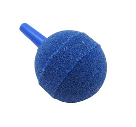 Blue Aquarium Air Stone Ball 25mm diameter - Single