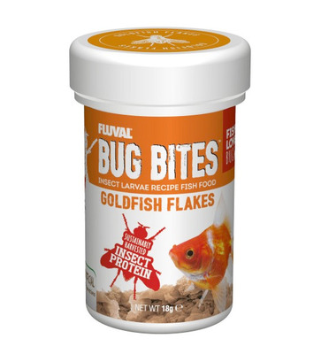 Fluval Bug Bites Goldfish Flakes 18g