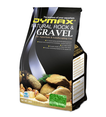 Dymax Natural Gravel Coloured Green 2kg