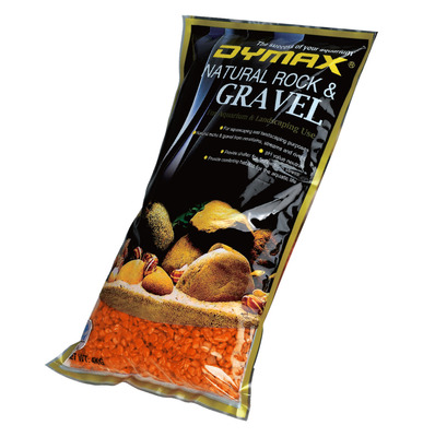 Dymax Natural Gravel Coloured Orange 4kg