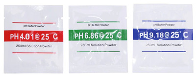 pH Test Meter Calibration Solution Powder 4.01/6.86/9.18