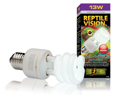 Exo Terra Reptile Vision Compact Fluoro Bulb 13 Watt