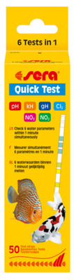 Sera Quick Test Strips 6 in 1 (50 pack)