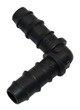 Aquarium Airline Barbed Connector L-Joint 8mm Black