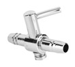 Aquarium Air Control Valve Stainless Steel Inline 1-Way Non-threaded