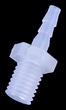 Aquarium Airline Barbed Connector Threaded Joiner M10-4mm