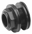 Aquarium Bulkhead with O Rings ABS 32mm Inner Diameter