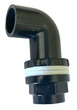 Aquarium Bulkhead with Elbow and O Rings 20mm Inner Dia